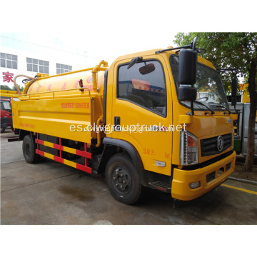 Camión cisterna de succión de aguas residuales al vacío Dongfeng